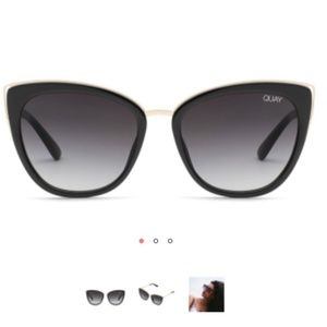 Quay Australia Cat Eye Honey Sunglasses